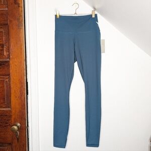 EVERLANE Deep Aegean Perform Yoga Pilates Workout Legging NEW Size XS Regular